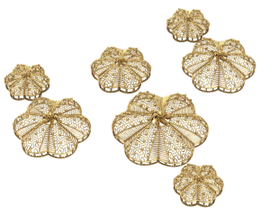 Pendant and earings